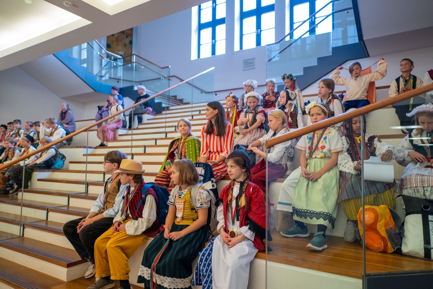 Grundschüler im Rathaus Magdeburg bei einem Demokratie-Workshop. Das Magdeburger Recht – Offene Türen e.V.